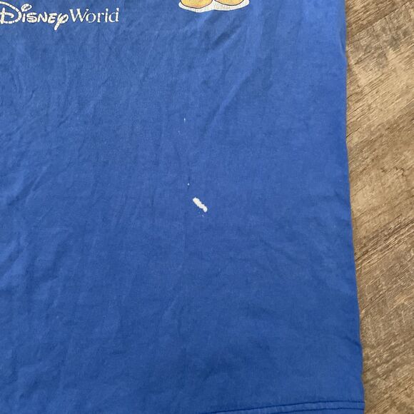 Vintage Walt Disney World 2003 T-Shirt blue Size XL Most Magical Place To Be - Picture 3 of 9